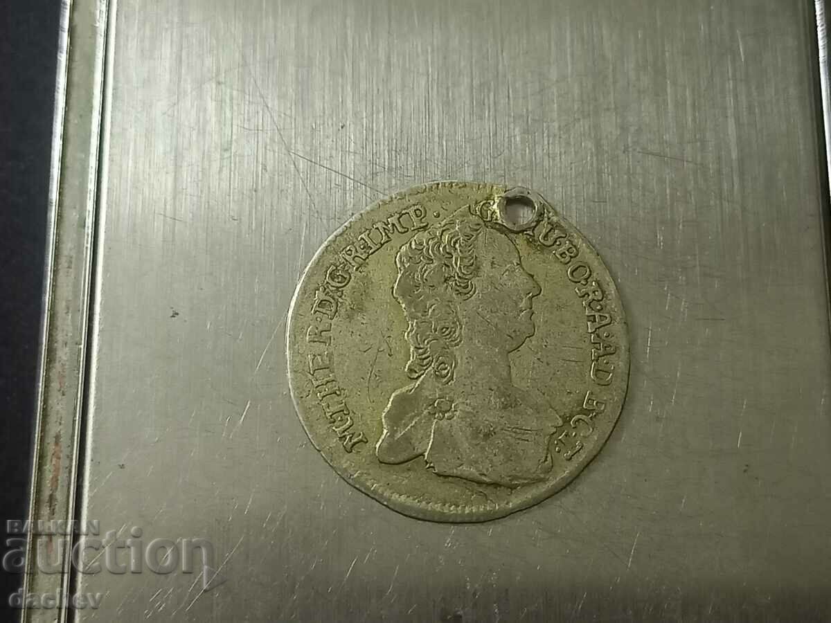 Auction Rare Silver Coin Hungary 10 Kreuzer Austria-Hungary 1764 Auction Rare Silver Coin Hungary 10 Kreuzer Austria-Hungary 1764