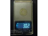 Monedă de argint rară Ungaria 10 Kreuzer Austro-Ungaria 1764