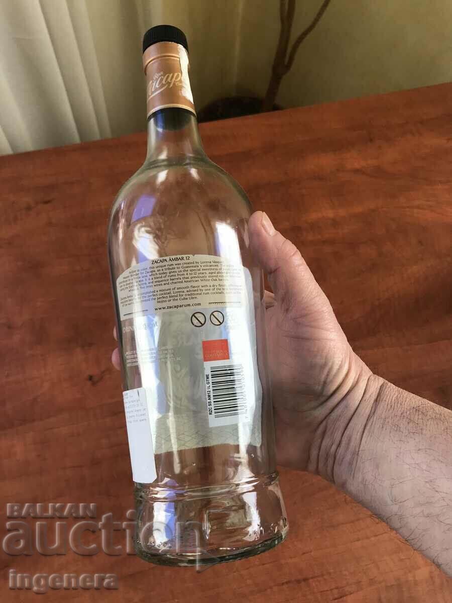 RUM GLASS BOTTLE BOTTLE with price 9.00 BGN | € 4.60 RUM GLASS BOTTLE BOTTLE with price 9.00 BGN | € 4.60