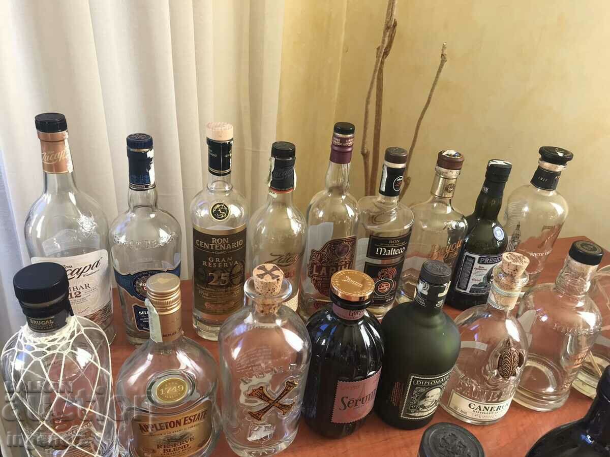 RUM GLASS BOTTLE BOTTLE - 5 RUM GLASS BOTTLE BOTTLE - 5