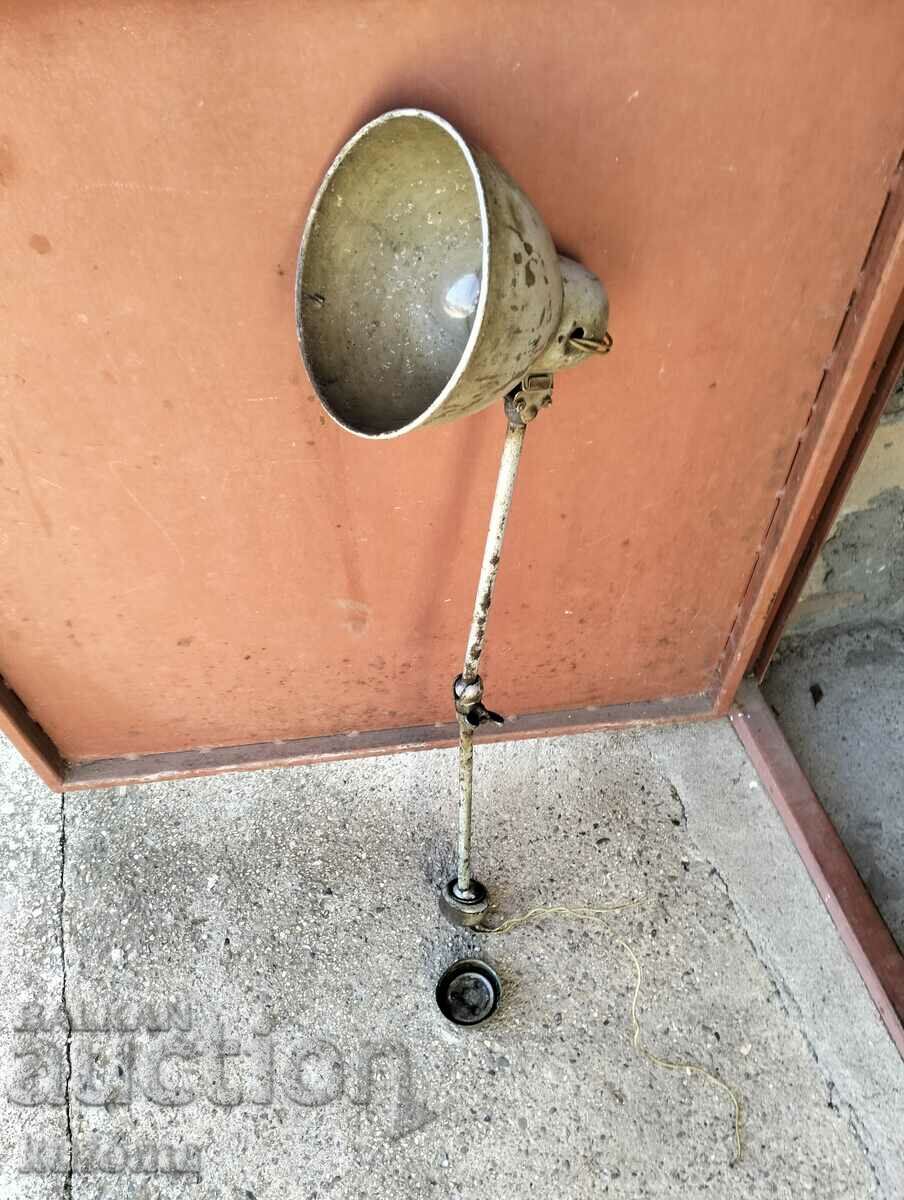 Old industrial lamp