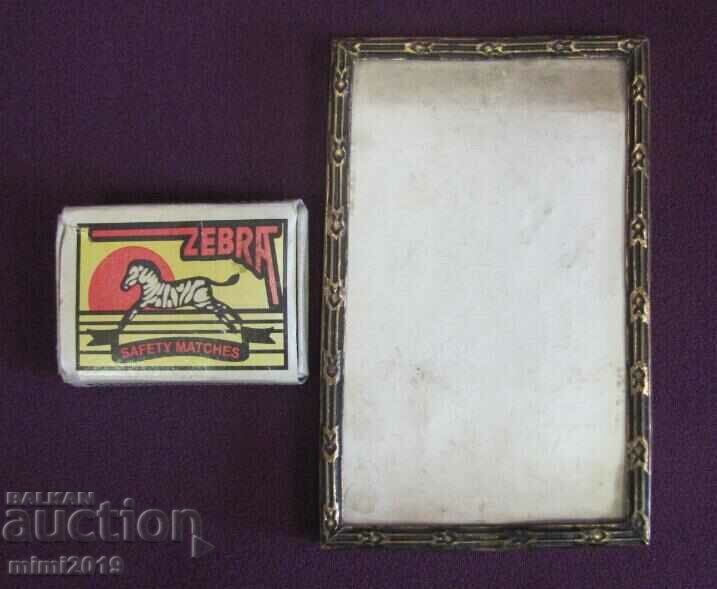 30s Vintich Bronze Mini Photo Frame - 5
