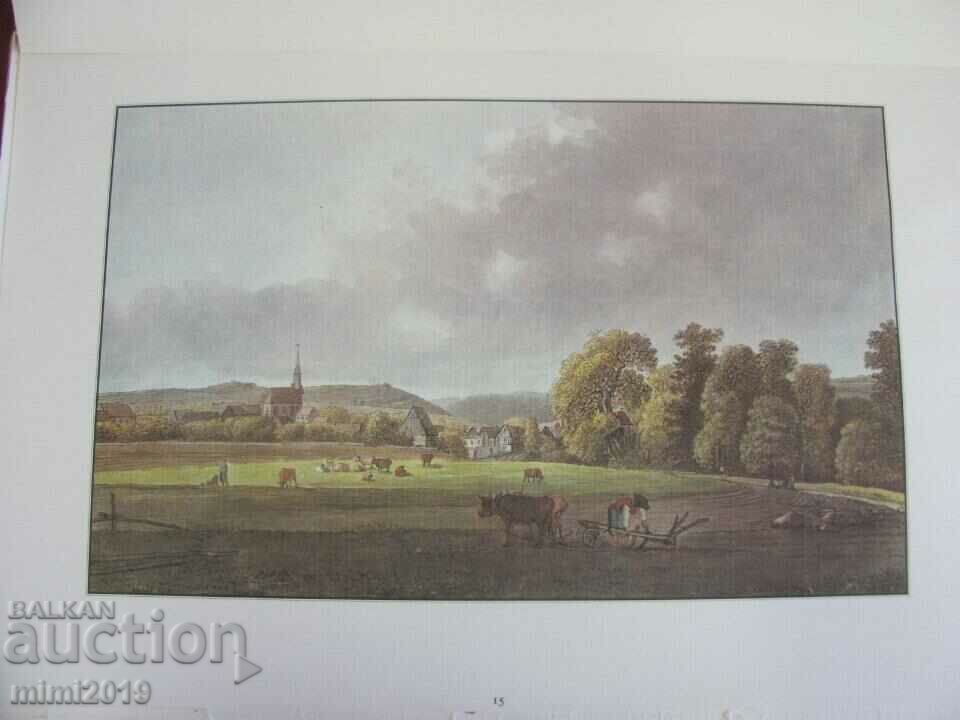 Delivery of Vintich Album with 16 pcs. Lithographs Dresden Germany Delivery of Vintich Album with 16 pcs. Lithographs Dresden Germany