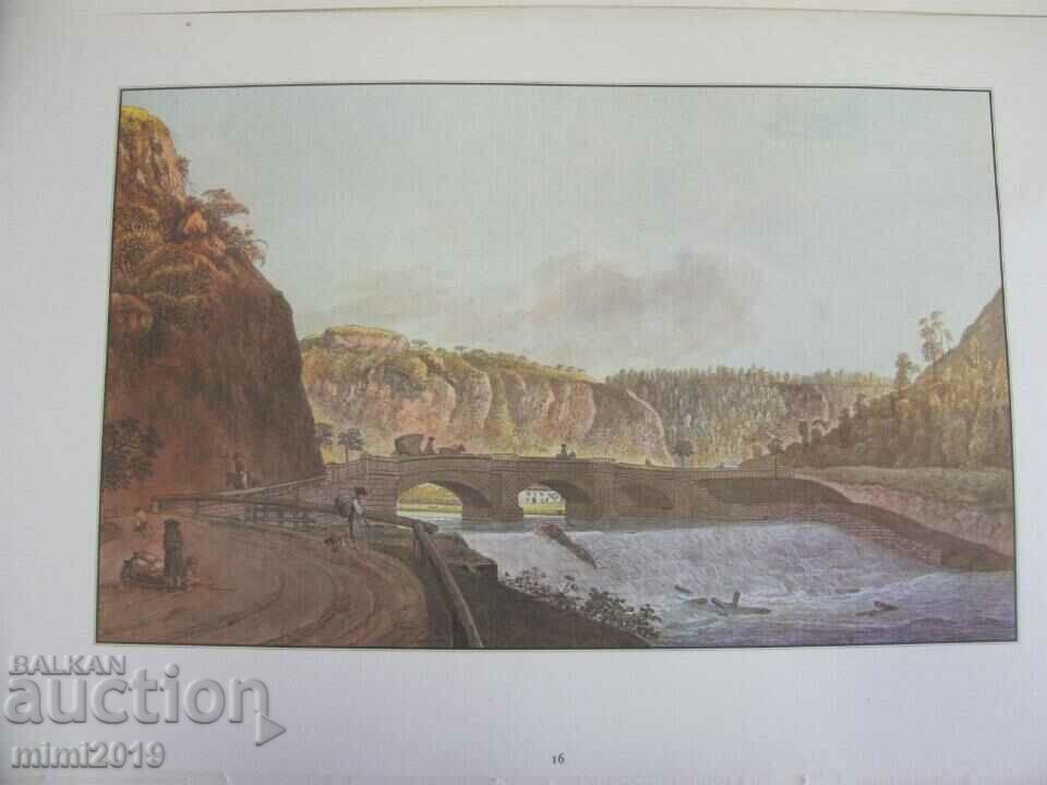 Vintich Album with 16 pcs. Lithographs Dresden Germany - 6 Vintich Album with 16 pcs. Lithographs Dresden Germany - 6