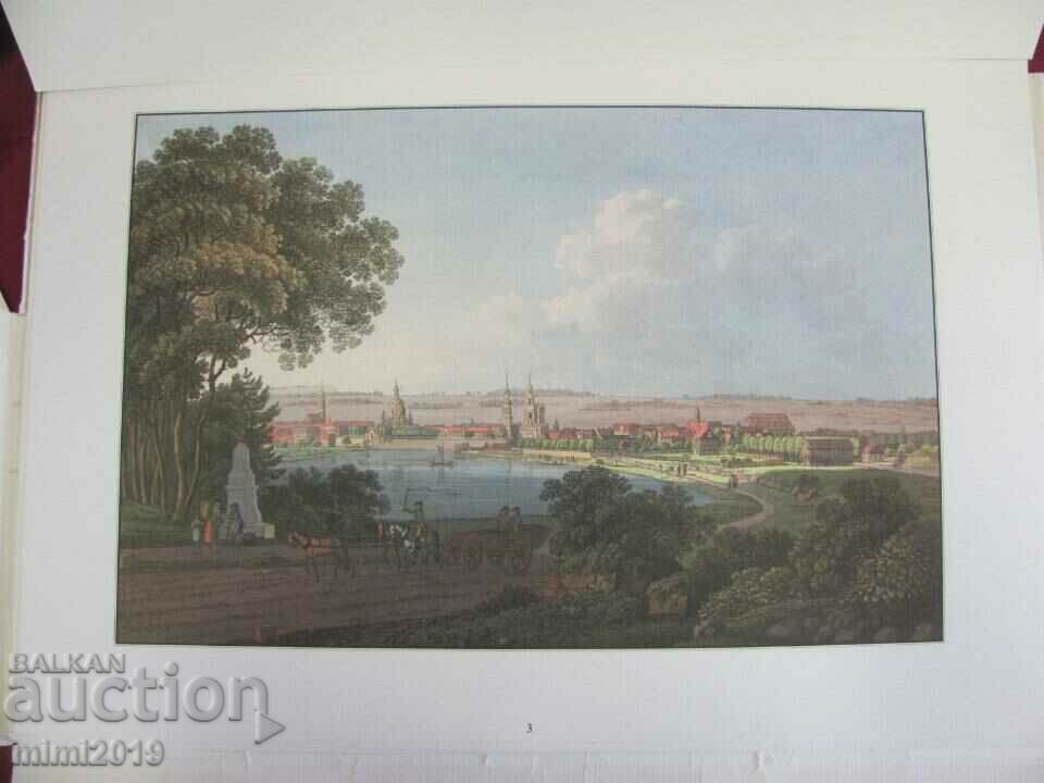 Vintich Album with 16 pcs. Lithographs Dresden Germany - 7 Vintich Album with 16 pcs. Lithographs Dresden Germany - 7