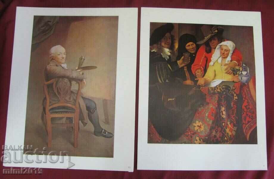 Delivery of Vintich Album with Lithographs of the Old Masters 12 pcs. Delivery of Vintich Album with Lithographs of the Old Masters 12 pcs.