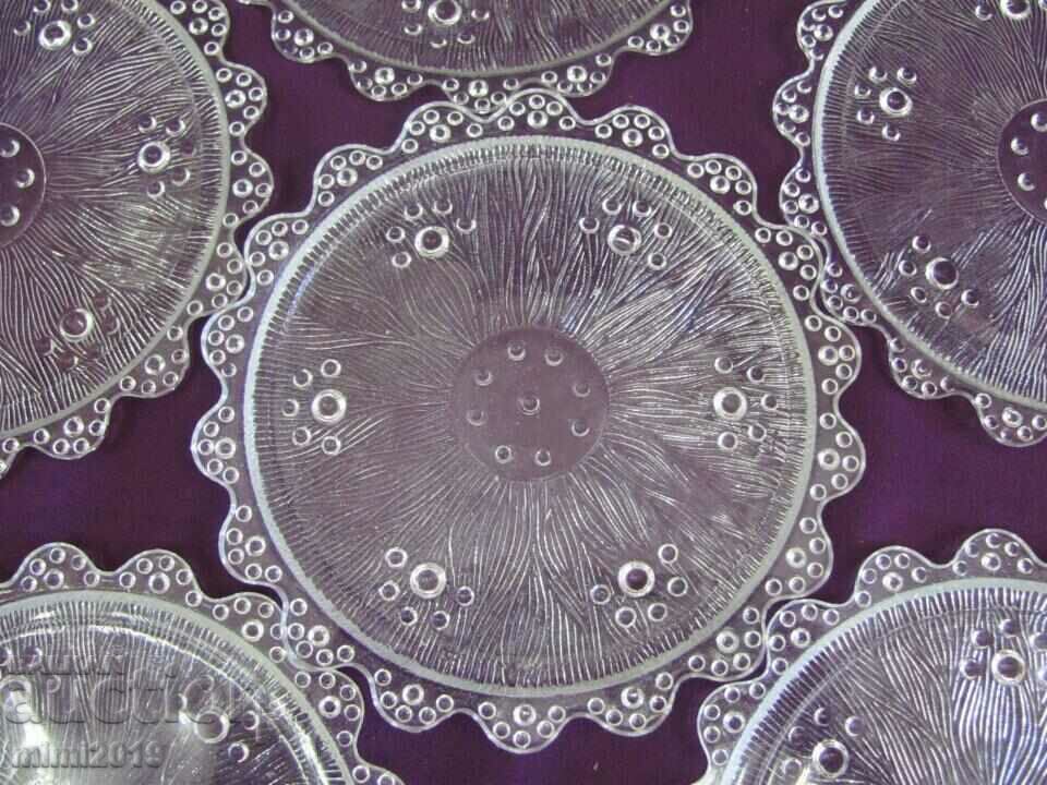 Vintich Service Crystal Cake Plates 6 pcs. with price 30.00 BGN | € 15.34 Vintich Service Crystal Cake Plates 6 pcs. with price 30.00 BGN | € 15.34