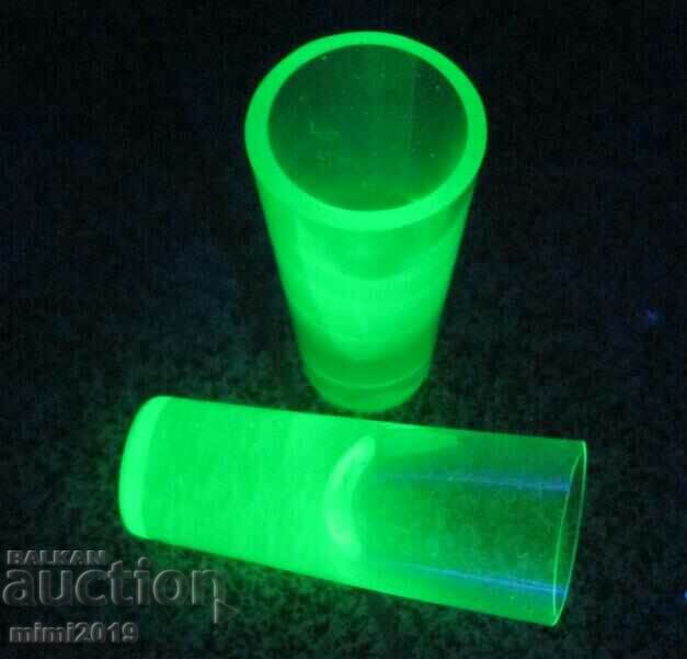 Vintich Oranium Glass Crystal Glass Cups 2 pcs. - 5 Vintich Oranium Glass Crystal Glass Cups 2 pcs. - 5