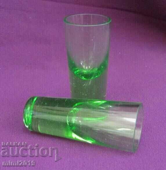 Vintich Oranium Glass Crystal Glass Cups 2 pcs. - 6 Vintich Oranium Glass Crystal Glass Cups 2 pcs. - 6
