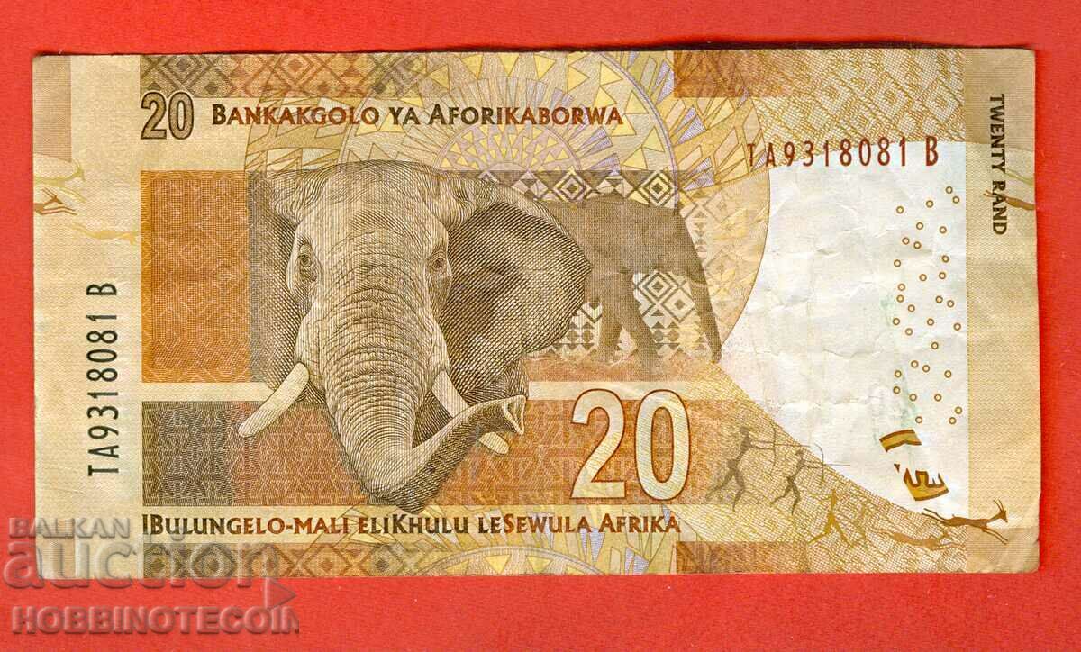 ΝΟΤΙΑ ΑΦΡΙΚΗ ΝΟΤΙΑ ΑΦΡΙΚΗ 20 Rand WITH POINTS τεύχος 2015 KGANUAGO