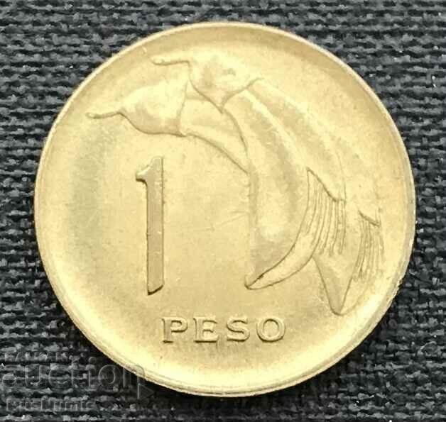 Uruguay. 1 peso 1968 UNC.