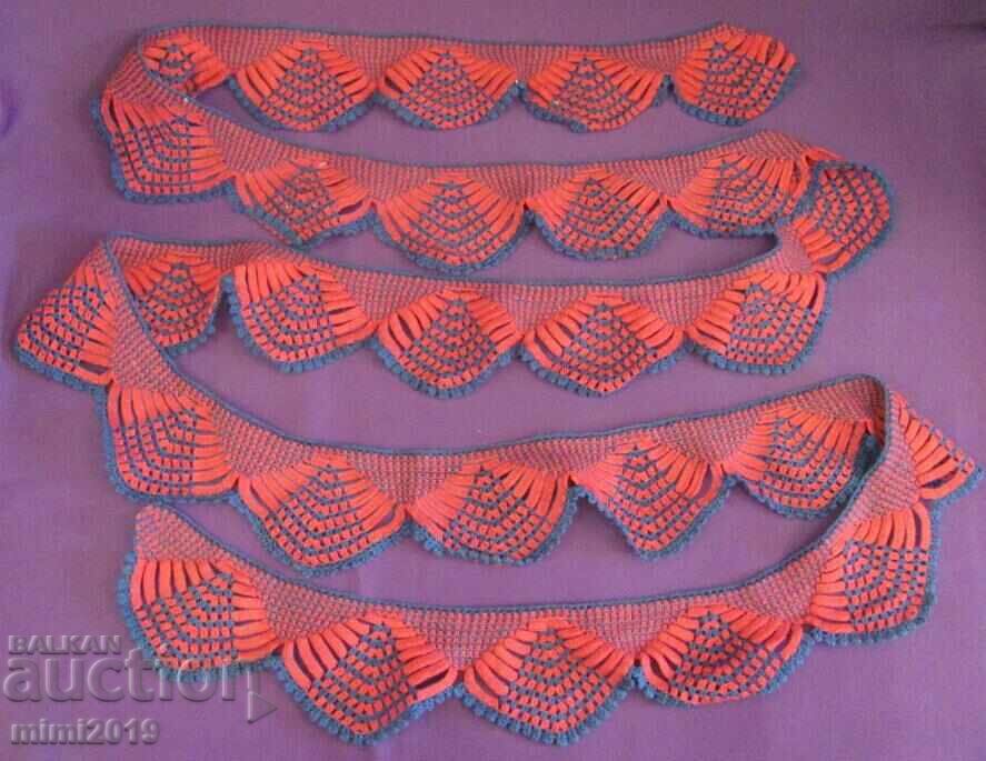 Vintich Hand Knitted Lace, cotton threads - 7 Vintich Hand Knitted Lace, cotton threads - 7