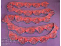 Vintich Hand Knitted Lace, cotton threads