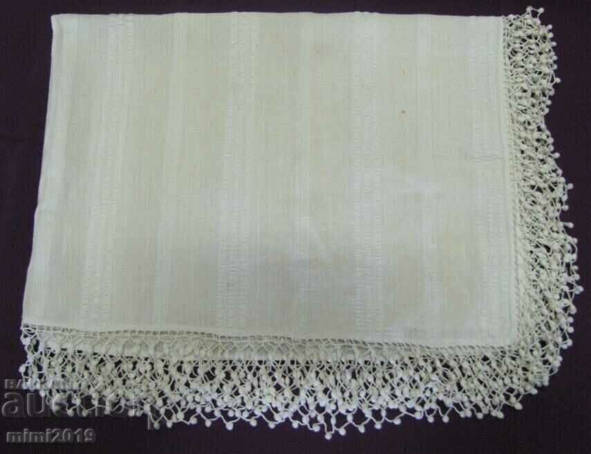 19th century Kenarena Bedspread hand-woven lace - 6 19th century Kenarena Bedspread hand-woven lace - 6
