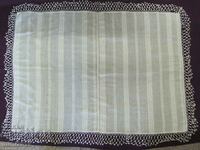 19 век Кенарена Покривка ръчно плетена дантела