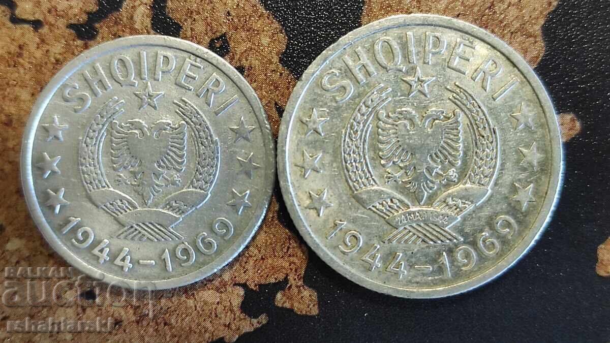 Albanian Coins - 2 pcs (Commemorative Coins) with price 8.00 BGN | € 4.09 Albanian Coins - 2 pcs (Commemorative Coins) with price 8.00 BGN | € 4.09