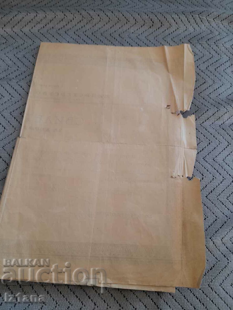 Certificat de examen de stat 1950 - 5