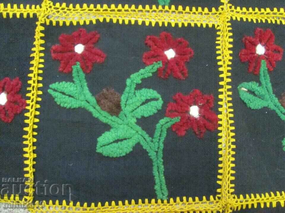 Παράδοση Μάλλινη χειροποίητη κουβέρτα του 19ου αιώνα Παράδοση Μάλλινη χειροποίητη κουβέρτα του 19ου αιώνα