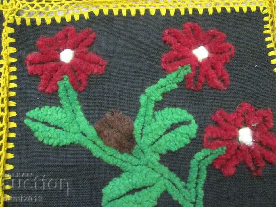 Μάλλινη χειροποίητη κουβέρτα του 19ου αιώνα - 6 Μάλλινη χειροποίητη κουβέρτα του 19ου αιώνα - 6