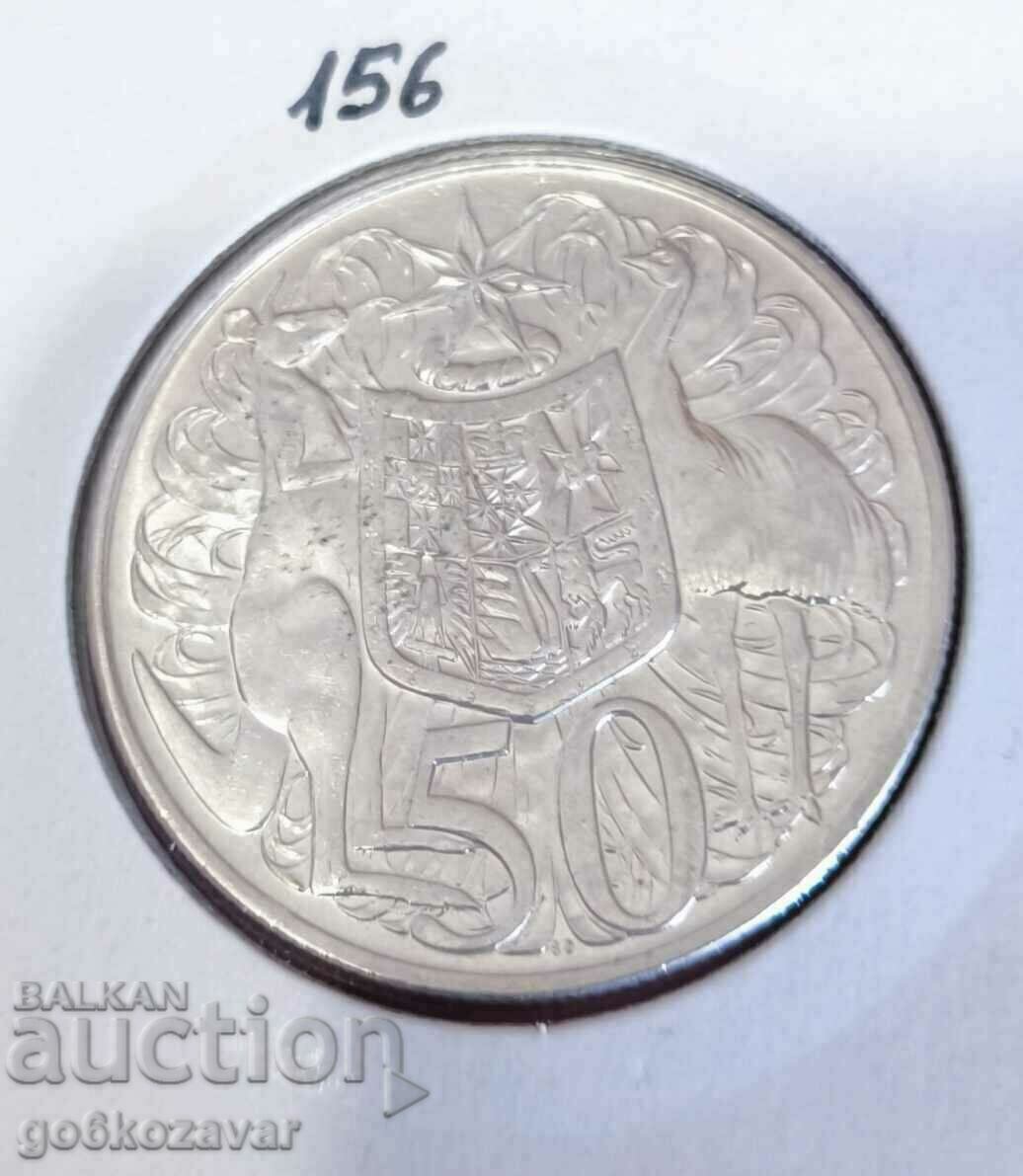 Australia 50 cents 1966 Silver !