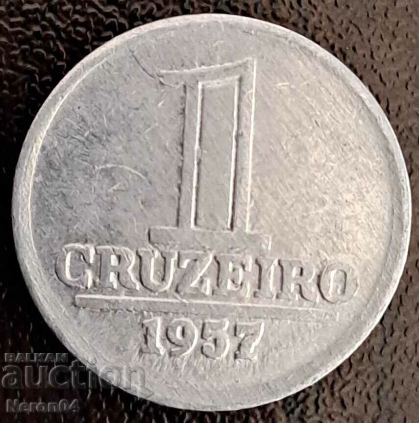 1 крузейро 1957, Бразилия