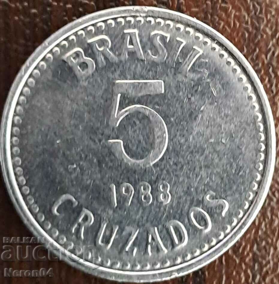 5 cruzeiro 1988, Brazilia