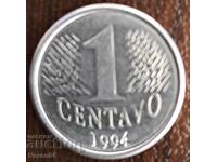 1 центаво 1994, Бразилия