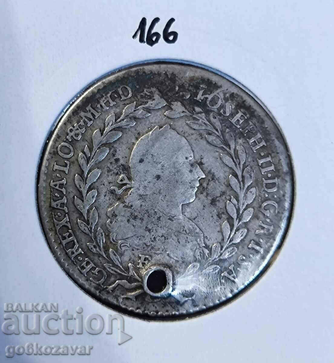 Austria 20 Kreuzer 1771 Silver RR