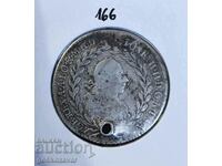 Austria 20 Kreuzer 1771 Silver RR