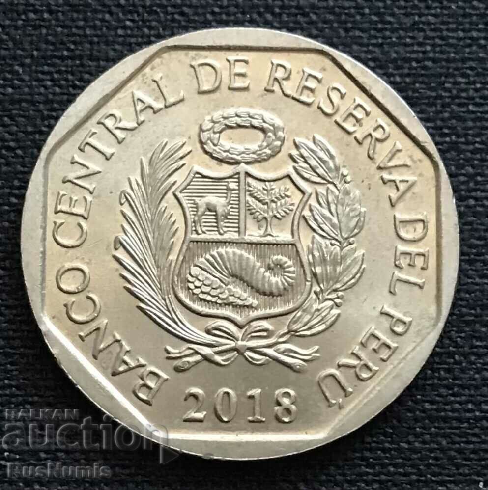 Peru. 1 salt 2018 Jaguar. UNC. with price 6.80 BGN | € 3.48 Peru. 1 salt 2018 Jaguar. UNC. with price 6.80 BGN | € 3.48