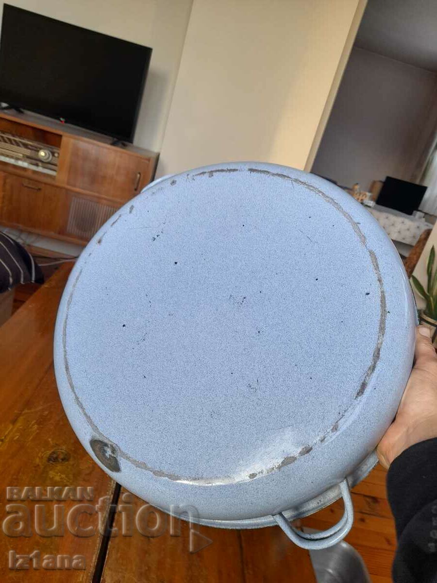 Old enameled tray, casserole - 6 Old enameled tray, casserole - 6