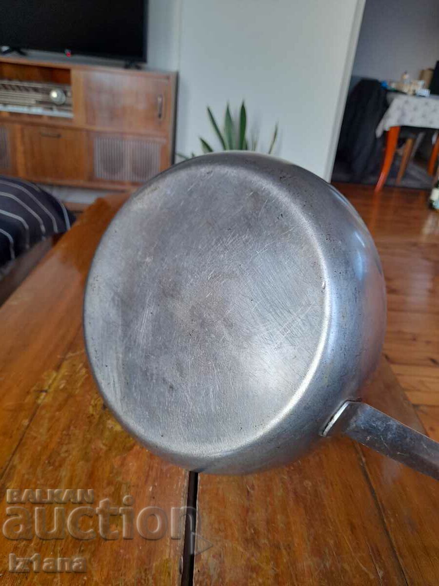 Tavă veche din inox, oțel inoxidabil - 6