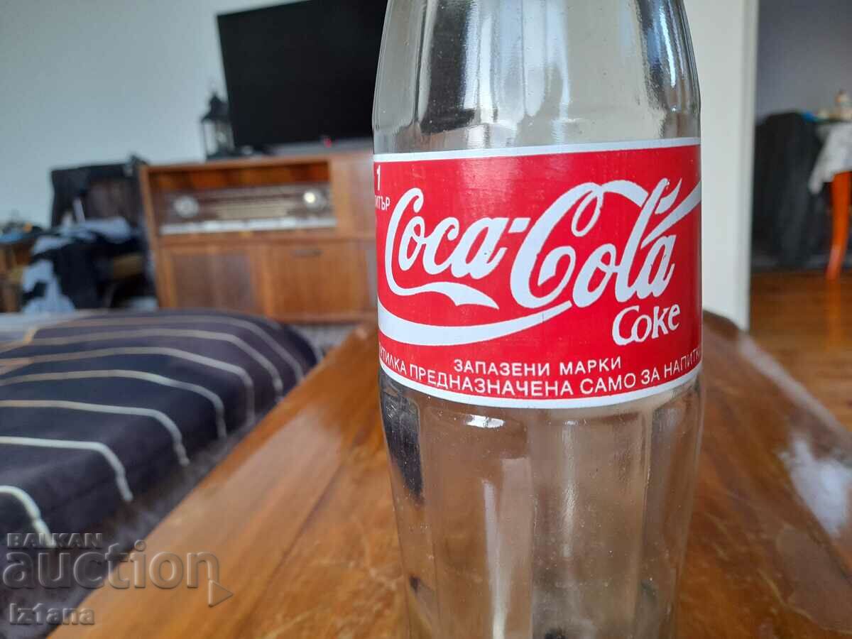 An old bottle of Coca Cola, Coca Cola with price 10.00 BGN | € 5.11 An old bottle of Coca Cola, Coca Cola with price 10.00 BGN | € 5.11