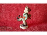 Old porcelain figure boy child Goebel Hummel Germany