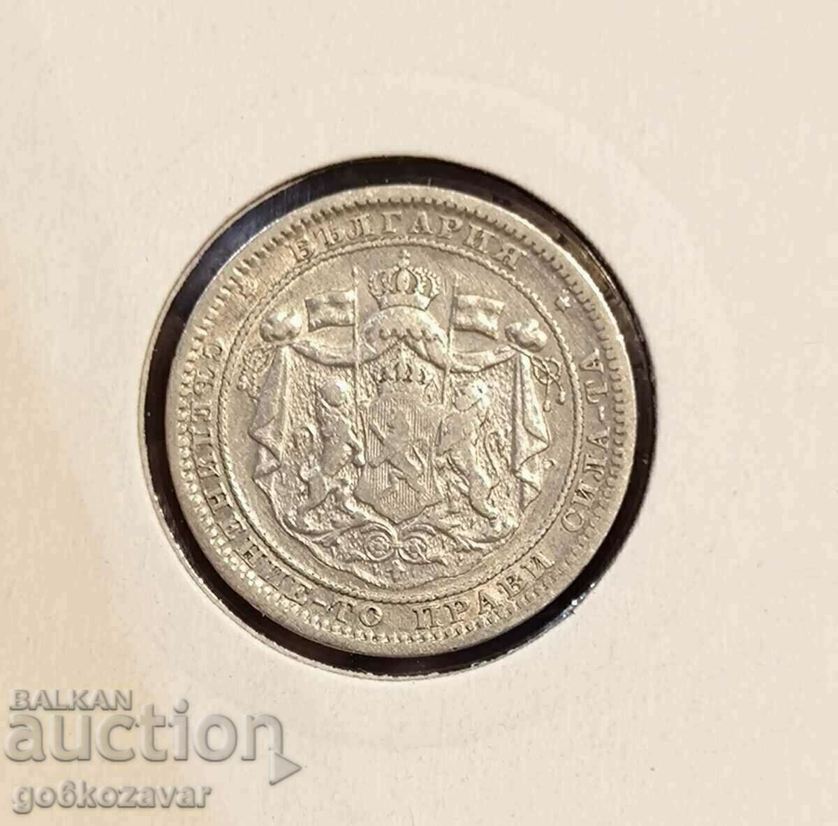 Bulgaria 1 lev 1882 Argint! cu preț 17.00 BGN | € 8.69 Bulgaria 1 lev 1882 Argint! cu preț 17.00 BGN | € 8.69