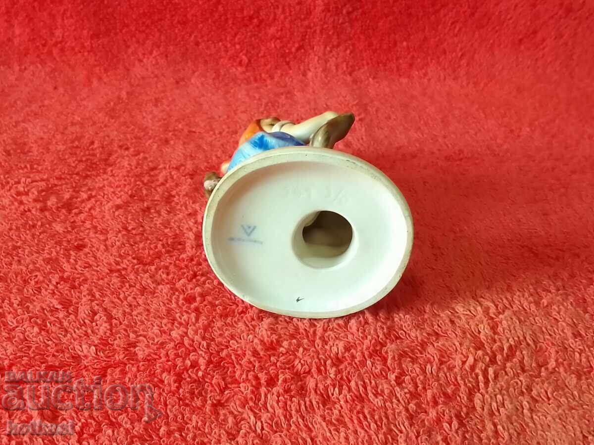 Παλιά πορσελάνινη φιγούρα παιδί κορίτσι Goebel Hummel Γερμανία - 6