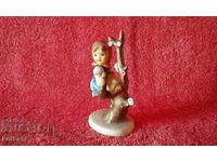 Old porcelain figure child girl Goebel Hummel Germany