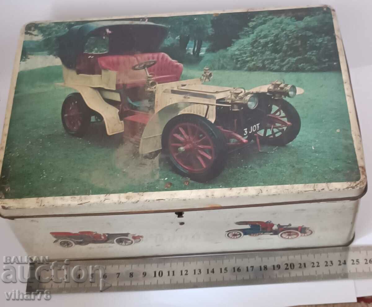 Auction old metal box Auction old metal box
