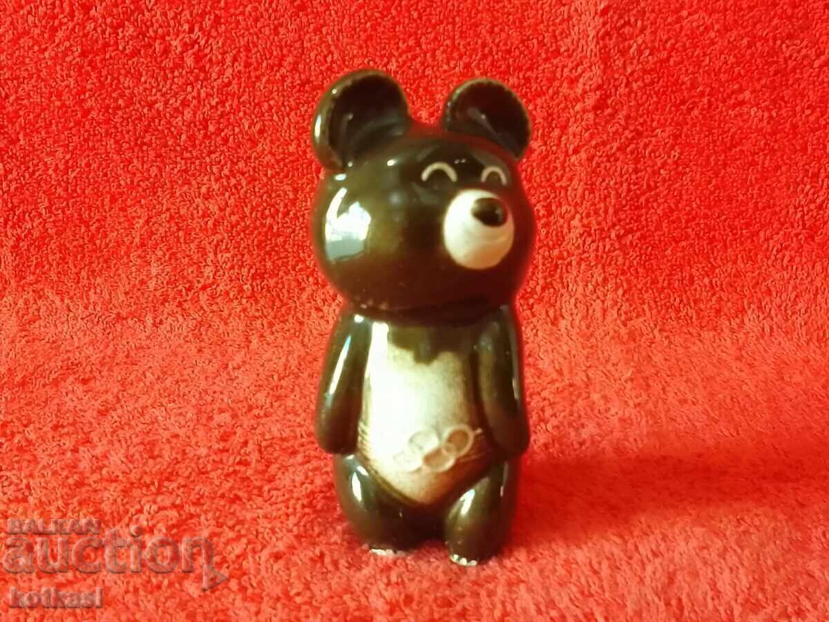 Old porcelain figure Misha Bear Olympiad Moscow 80 with price € 28.50 | 55.74 BGN Old porcelain figure Misha Bear Olympiad Moscow 80 with price € 28.50 | 55.74 BGN