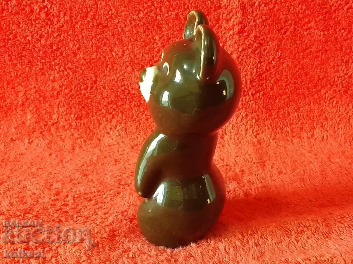 Old porcelain figure Misha Bear Olympiad Moscow 80 - 5 Old porcelain figure Misha Bear Olympiad Moscow 80 - 5
