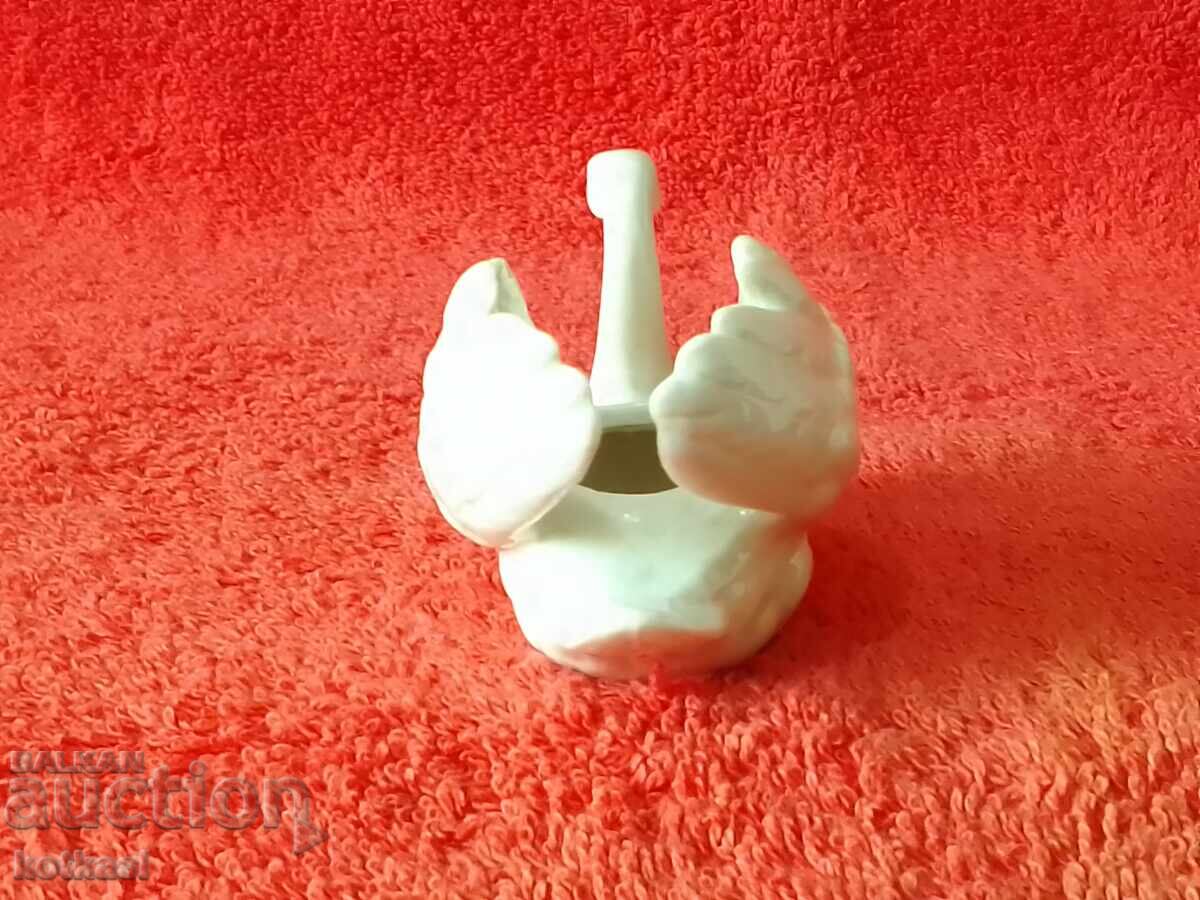 Old Goebel Germany porcelain figure of a Swan - 5 Old Goebel Germany porcelain figure of a Swan - 5