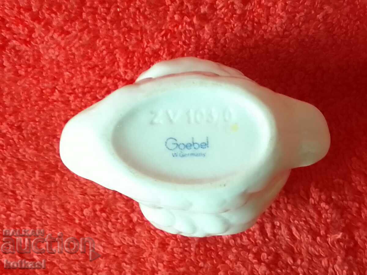 Old Goebel Germany porcelain figure of a Swan - 6 Old Goebel Germany porcelain figure of a Swan - 6