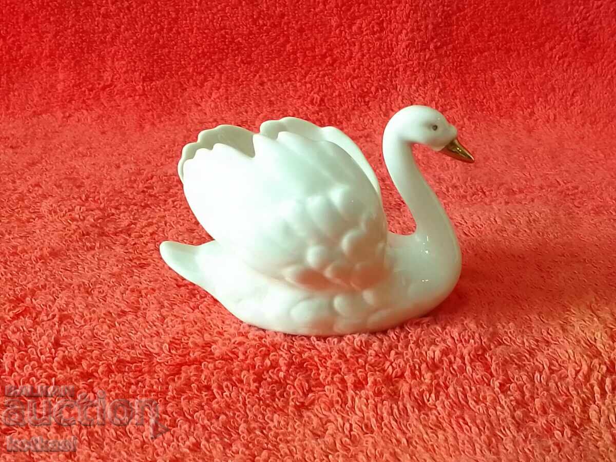 Old Goebel Germany porcelain figure of a Swan Old Goebel Germany porcelain figure of a Swan