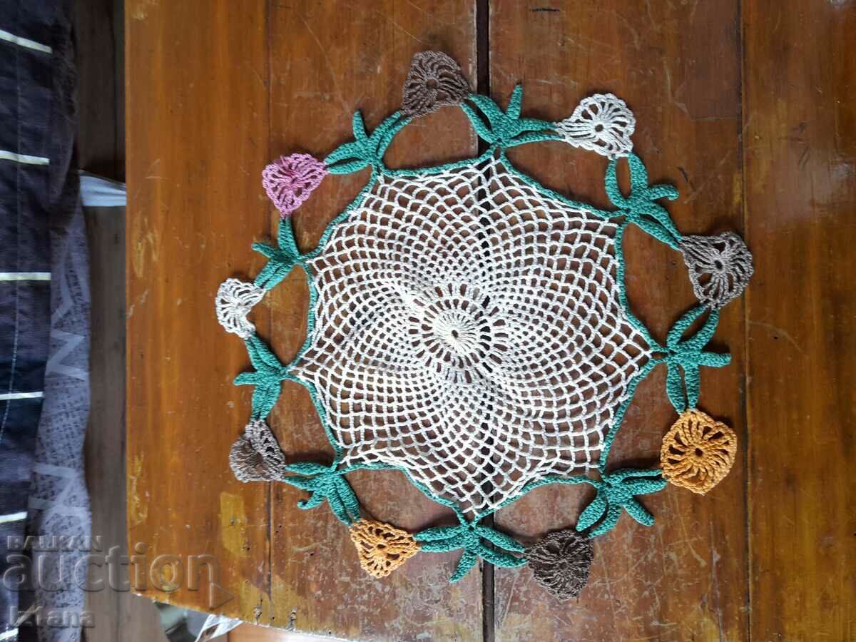 Delivery of Old knitted tablecloth Delivery of Old knitted tablecloth