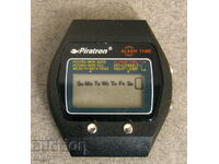 Piratron alarm LCD wristwatch
