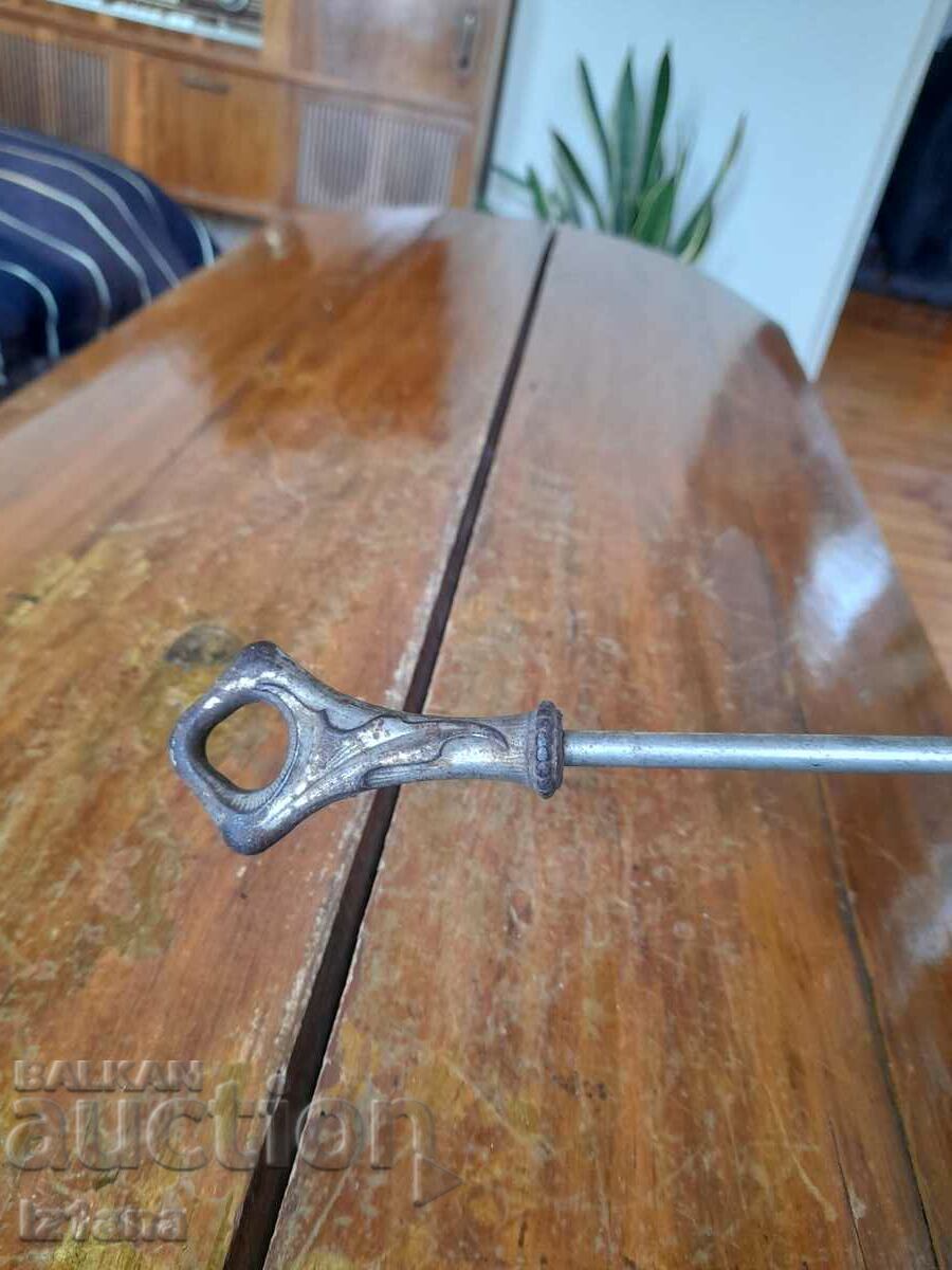 Old shovel for fireplace, hearth - 5