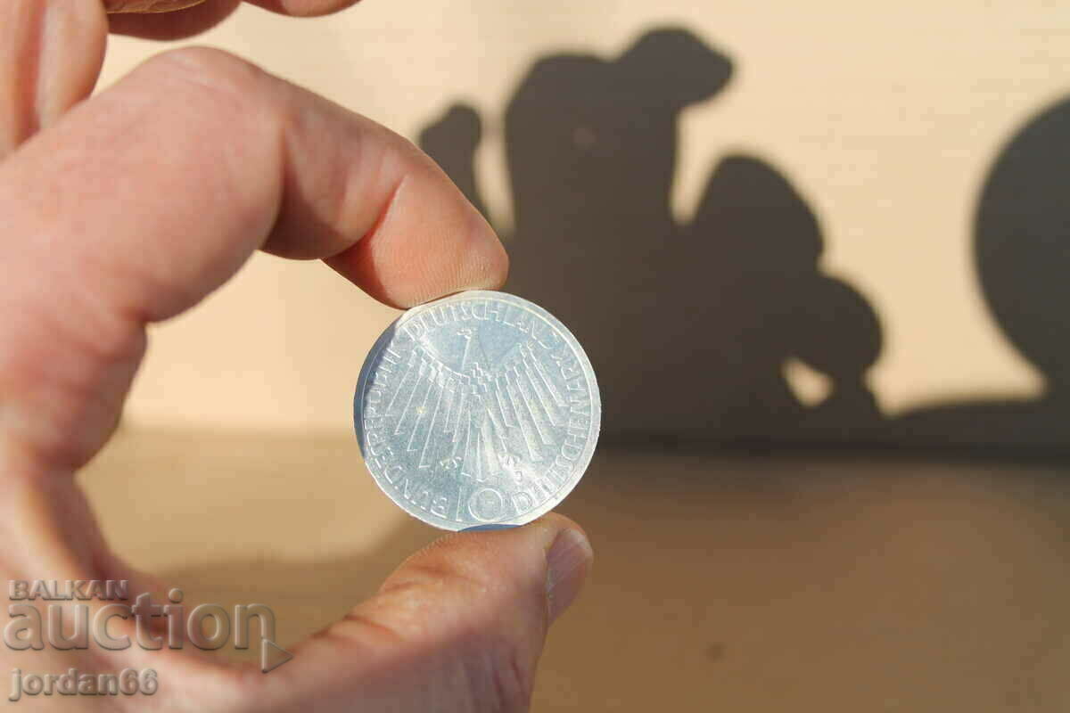 10 "Deutsche mark" 1972 year with price 35.00 BGN | € 17.90 10 "Deutsche mark" 1972 year with price 35.00 BGN | € 17.90