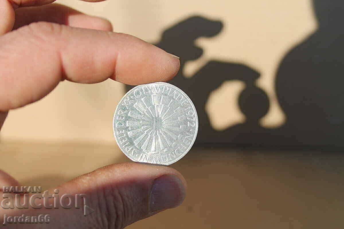 10 "Deutsche mark" 1972 year - 6 10 "Deutsche mark" 1972 year - 6