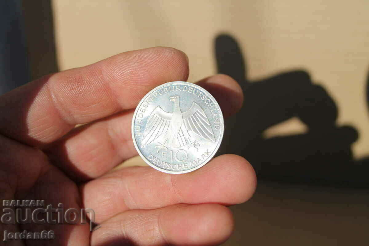 10 "Deutsche mark" 1972 year with price 29.00 BGN | € 14.83