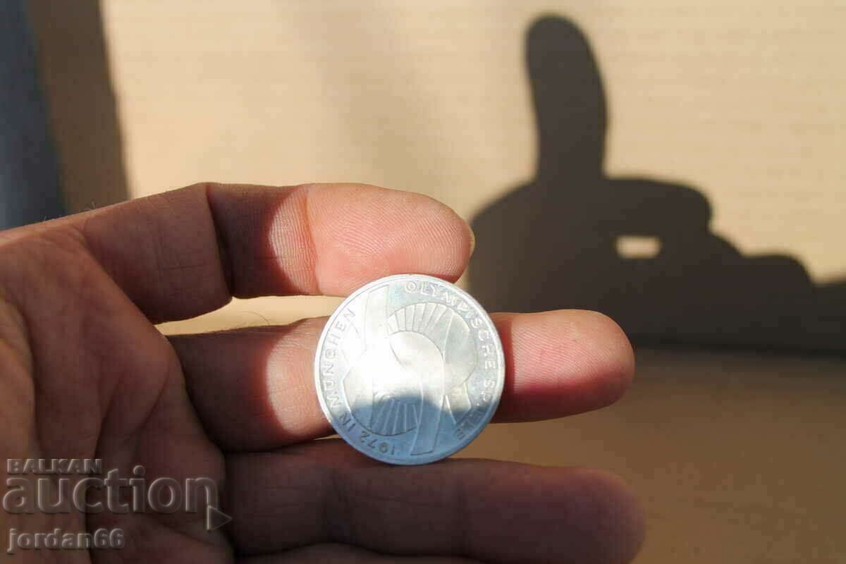 Delivery of 10 "Deutsche mark" 1972 year